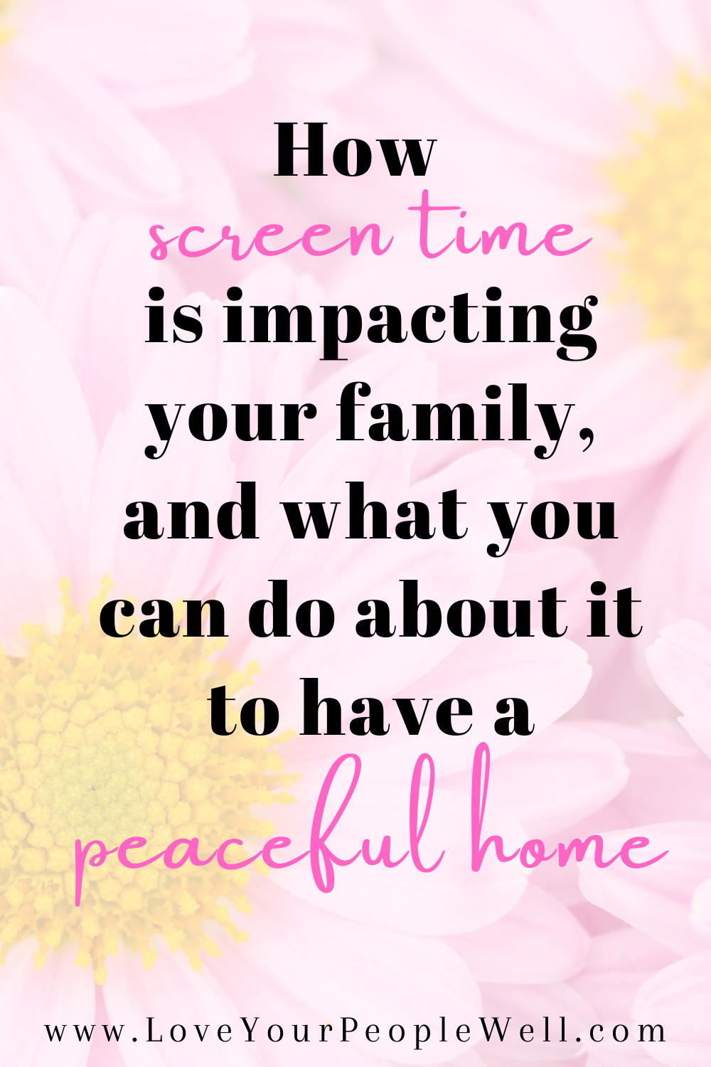 Have a Peaceful Home By Managing Screen Time