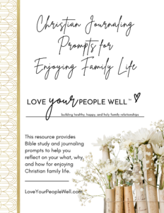 cover image for Christian journaling prompts free resource