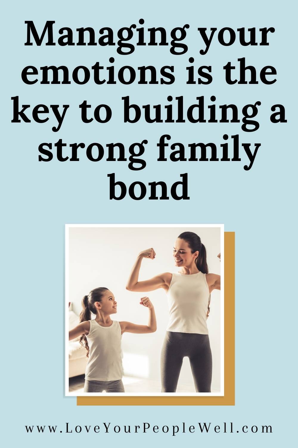 How Emotional Self Control Impacts Your Family Relationships