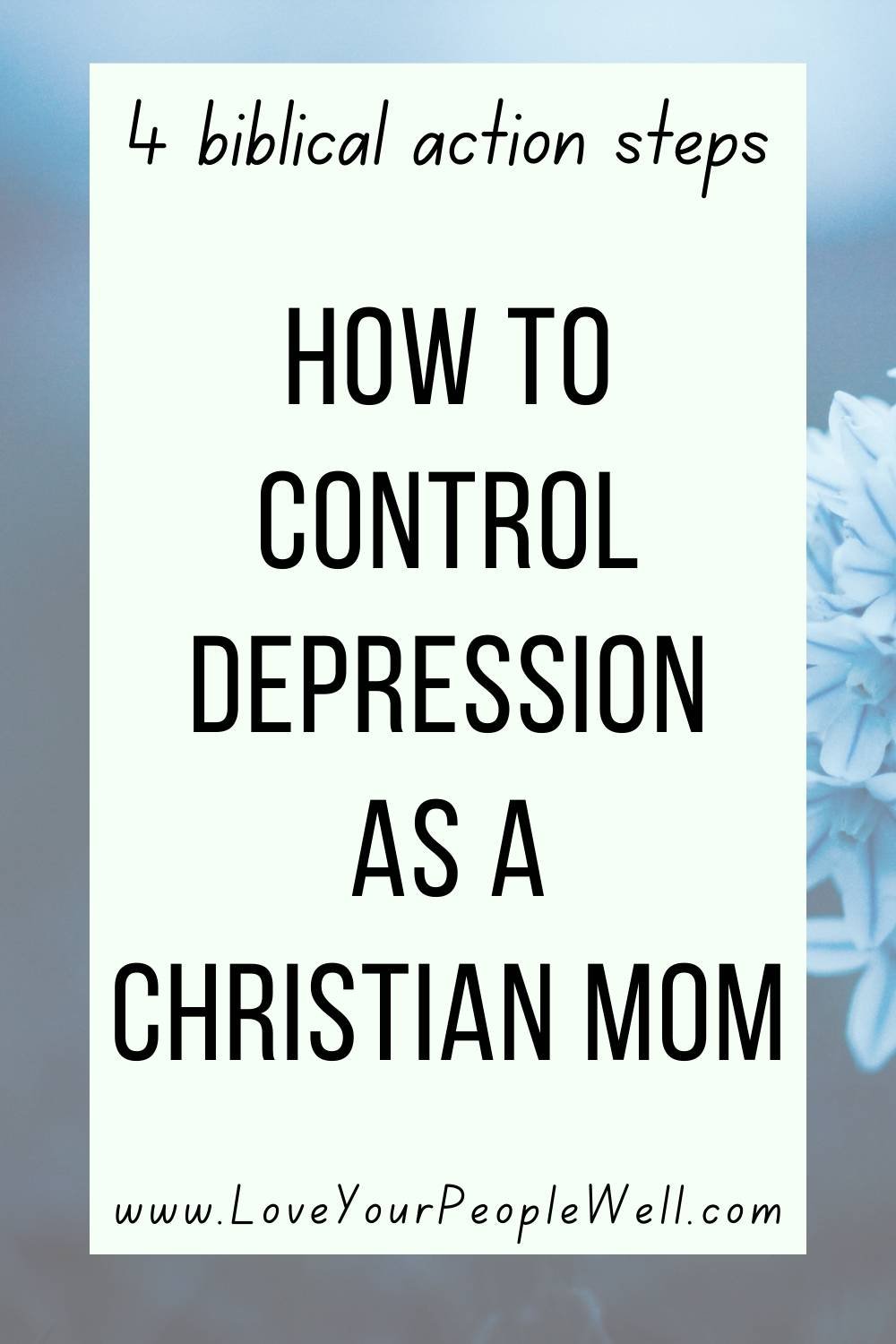 Wondering How To Control Depression As A Christian Mom?