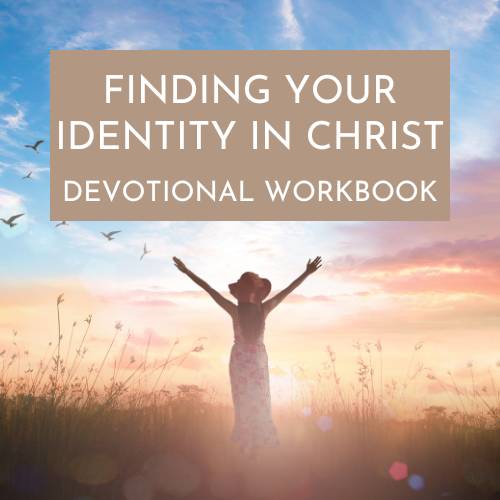 logo for Finding Your Identity in Christ devotional workbook for Christian women