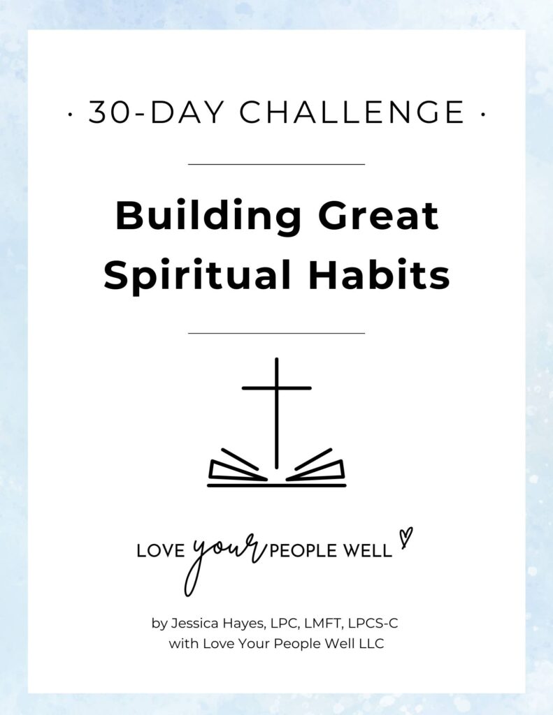 cover image for 30-day challenge called Building Spiritual Disciplines For Christian Life