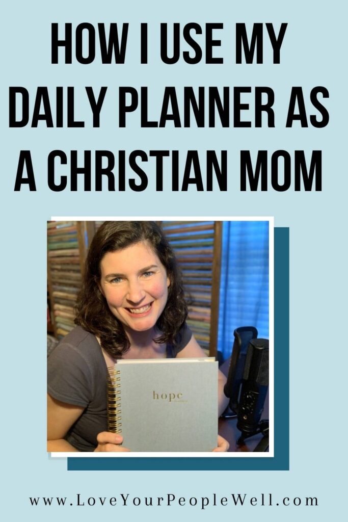 Pin for a blogpost titled Why The Hope Planner Is The Best Christian Planner