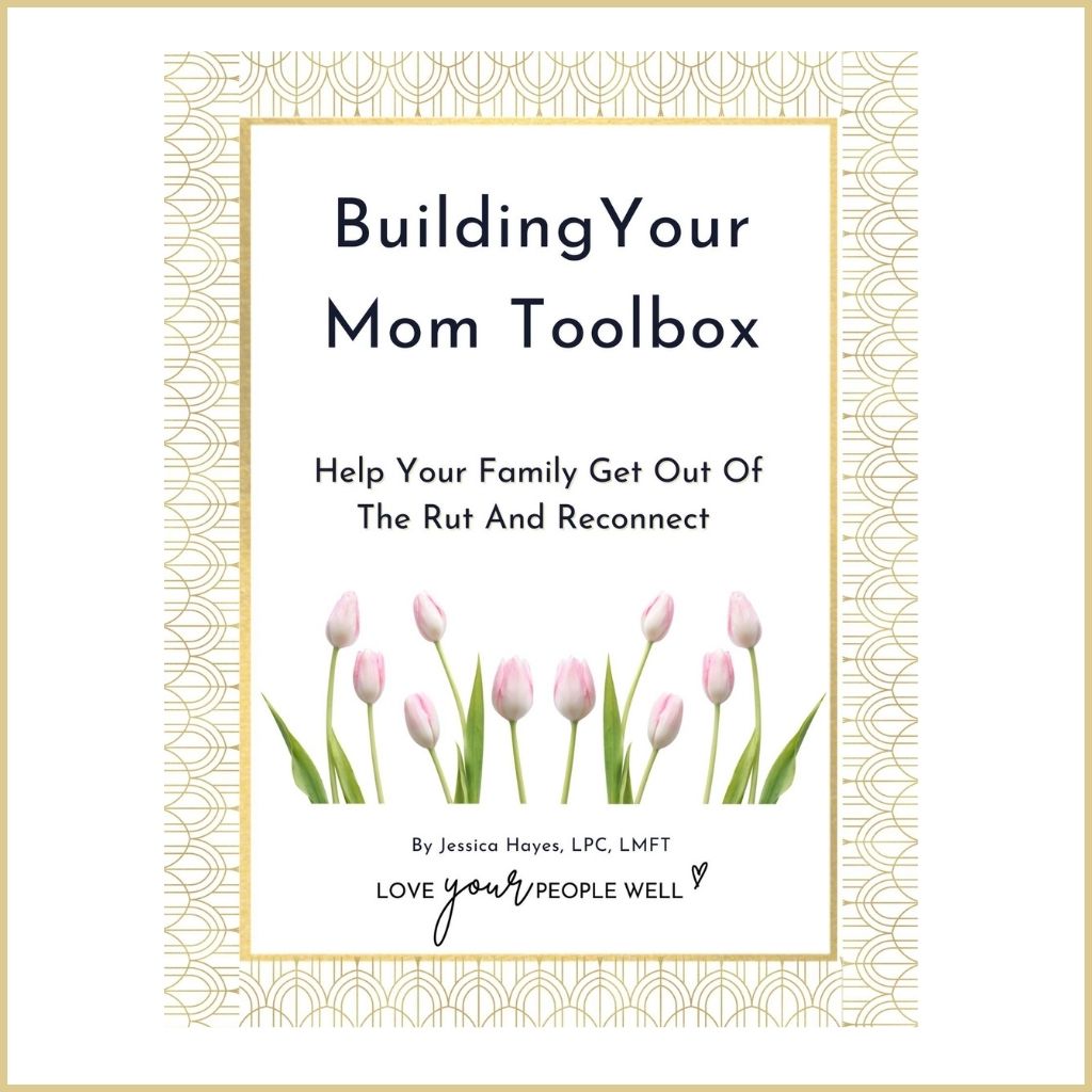 cover image for free ebook with family bonding tips and help called Building Your Mom Toolbox